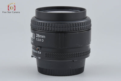 【中古】Nikon ニコン AF NIKKOR 28mm f/2.8 D