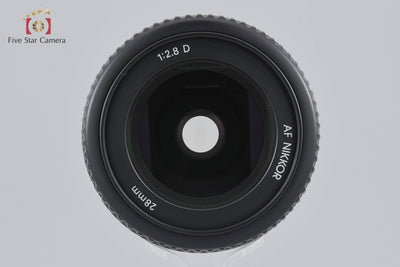 【中古】Nikon ニコン AF NIKKOR 28mm f/2.8 D