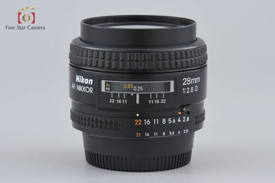【中古】Nikon ニコン AF NIKKOR 28mm f/2.8 D
