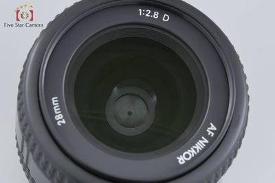 【中古】Nikon ニコン AF NIKKOR 28mm f/2.8 D