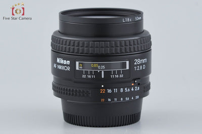 【中古】Nikon ニコン AF NIKKOR 28mm f/2.8 D