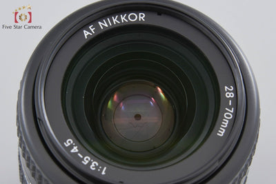 【中古】Nikon ニコン AF NIKKOR 28-70mm f/3.5-4.5 元箱付き