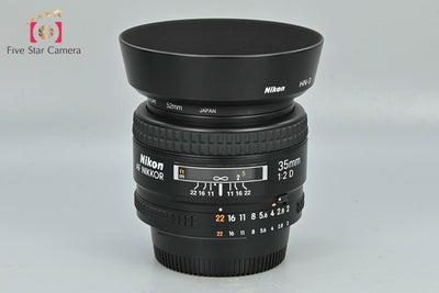 [Used] Nikon AF NIKKOR 35mm f/2 D