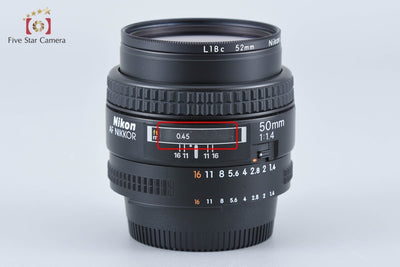 【中古】Nikon ニコン AF NIKKOR 50mm f/1.4