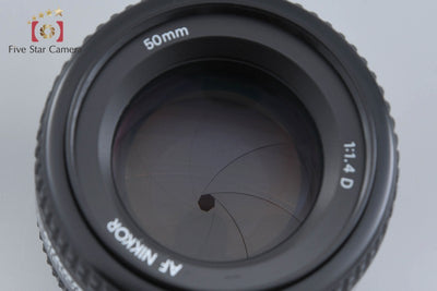 Used] Nikon AF NIKKOR 50mm f/1.4 D