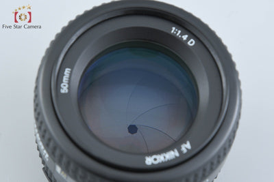 [Used] Nikon AF NIKKOR 50mm f/1.4 D