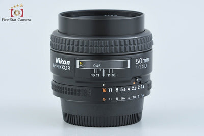 [Used] Nikon AF NIKKOR 50mm f/1.4 D