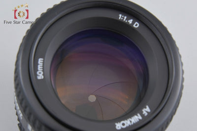 [Used] Nikon AF NIKKOR 50mm f/1.4 D