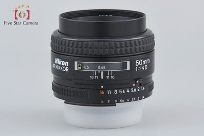 [Used] Nikon AF NIKKOR 50mm f/1.4 D