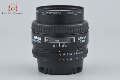 [Used] Nikon AF NIKKOR 50mm f/1.4 D