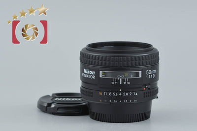 [Used] Nikon AF NIKKOR 50mm f/1.4 D