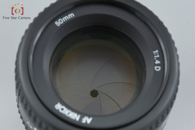 [Used] Nikon AF NIKKOR 50mm f/1.4 D