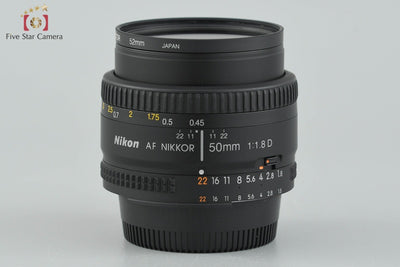 [Used] Nikon AF NIKKOR 50mm f/1.8 D