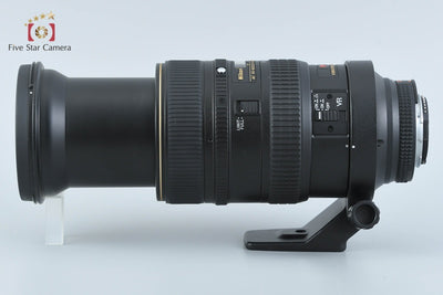 [Used] Nikon AF NIKKOR 80-400mm f/4.5-5.6 D ED VR