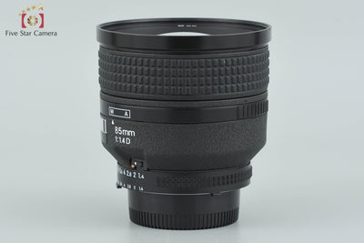 【Used】Nikon AF NIKKOR 85mm f/1.4 D
