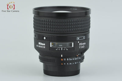 【Used】Nikon AF NIKKOR 85mm f/1.4 D