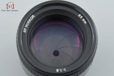 Used: Nikon AF NIKKOR 85mm f/1.8