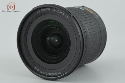 [Used] Nikon AF-P DX NIKKOR 10-20mm f/4.5-5.6 G VR