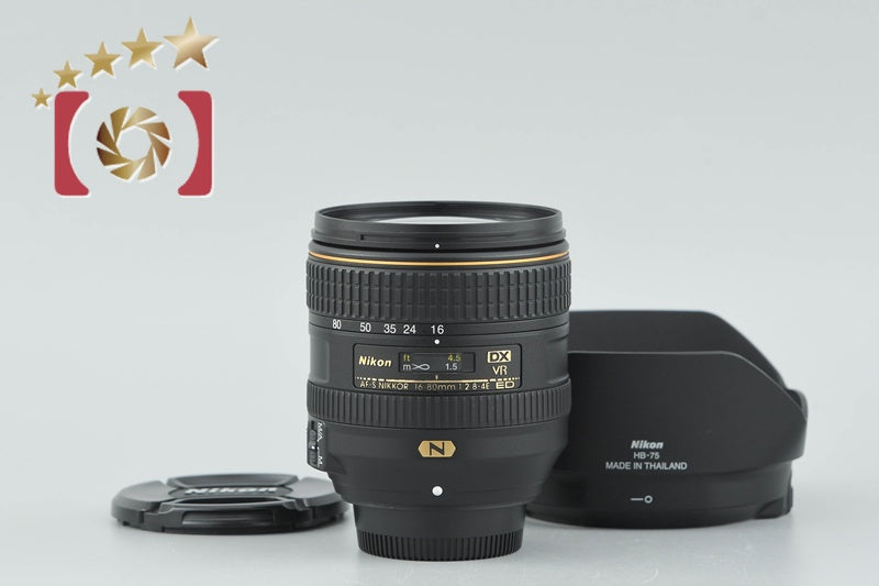 [Used] Nikon AF-S DX NIKKOR 16-80mm f/2.8-4 E ED VR
