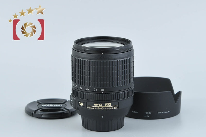 [Used] Nikon AF-S DX NIKKOR 18-105mm f/3.5-5.6 G ED VR