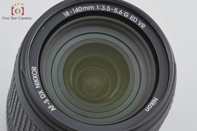[Used] Nikon AF-S DX NIKKOR 18-140mm f/3.5-5.6 G ED VR