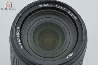 [Used] Nikon AF-S DX NIKKOR 18-140mm f/3.5-5.6 G ED VR