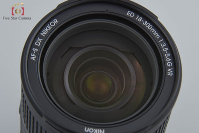 [Used] Nikon AF-S DX NIKKOR 18-300mm f/3.5-5.6 G ED VR with Original Box