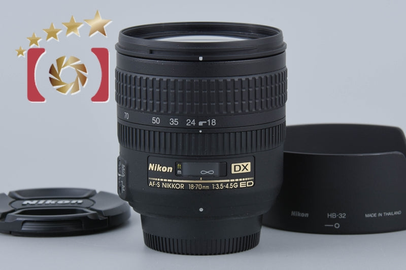 [Used] Nikon AF-S DX NIKKOR 18-70mm f/3.5-4.5 G ED