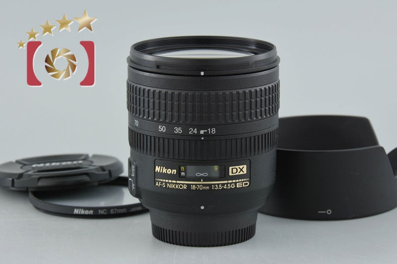 [Used] Nikon AF-S DX NIKKOR 18-70mm f/3.5-4.5 G ED