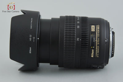 [Used] Nikon AF-S DX NIKKOR 18-70mm f/3.5-4.5 G ED