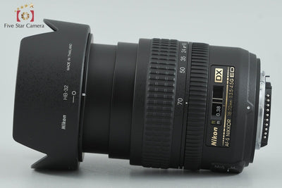 [Used] Nikon AF-S DX NIKKOR 18-70mm f/3.5-4.5 G ED