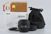 [Used] Nikon AF-S DX NIKKOR 35mm f/1.8 G with original box