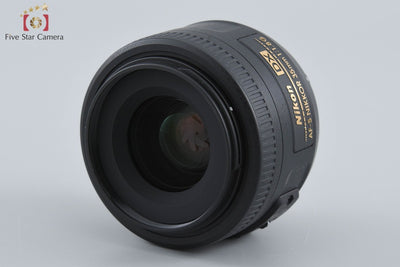 [Used] Nikon AF-S DX NIKKOR 35mm f/1.8 G with original box