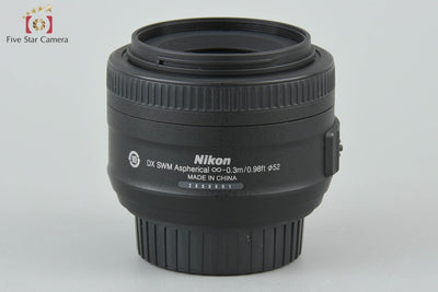 [Used] Nikon AF-S DX NIKKOR 35mm f/1.8 G