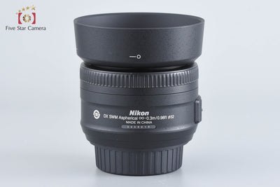 [Used] Nikon AF-S DX NIKKOR 35mm f/1.8 G