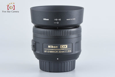 [Used] Nikon AF-S DX NIKKOR 35mm f/1.8 G