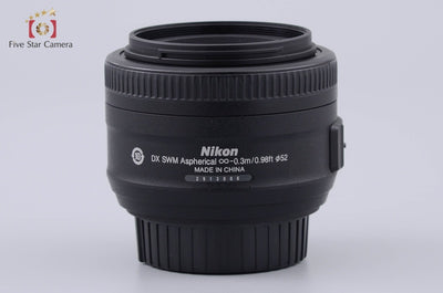 Used Nikon AF-S DX NIKKOR 35mm f/1.8 G