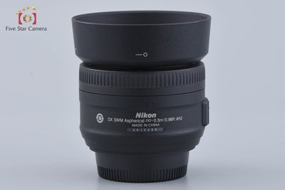 [Used] Nikon AF-S DX NIKKOR 35mm f/1.8 G