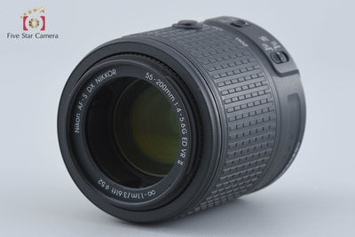 [Used] Nikon AF-S DX NIKKOR 55-200mm f/4-5.6 G II ED VR with Original Box