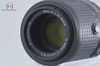 [Used] Nikon AF-S DX NIKKOR 55-200mm f/4-5.6 G II ED VR with Original Box