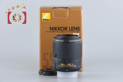 Used] Nikon AF-S DX NIKKOR 55-200mm f/4-5.6 G II ED VR with Original Box