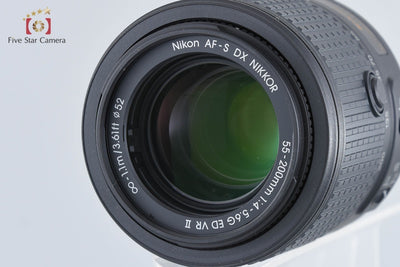 Used] Nikon AF-S DX NIKKOR 55-200mm f/4-5.6 G II ED VR with Original Box
