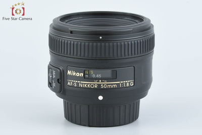 [Used] Nikon AF-S NIKKOR 50mm f/1.8 G
