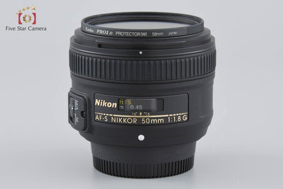 [Used] Nikon AF-S NIKKOR 50mm f/1.8 G