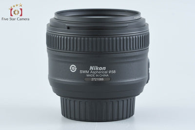 [Used] Nikon AF-S NIKKOR 50mm f/1.8 G