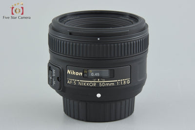 [Used] Nikon AF-S NIKKOR 50mm f/1.8 G
