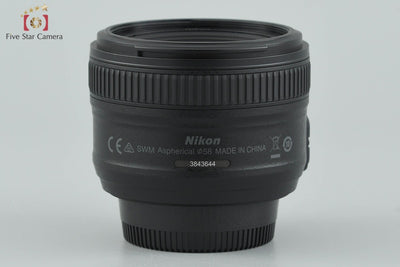 [Used] Nikon AF-S NIKKOR 50mm f/1.8 G