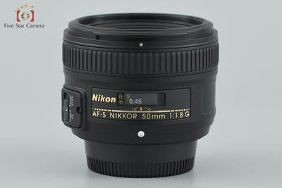 [Used] Nikon AF-S NIKKOR 50mm f/1.8 G