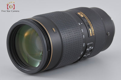 [Used] Nikon AF-S NIKKOR 80-400mm f/4.5-5.6 G ED VR with Original Box