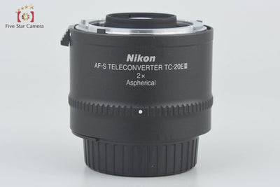 [Used] Nikon AF-S TELECONVERTER TC-20E III 2x Aspherical